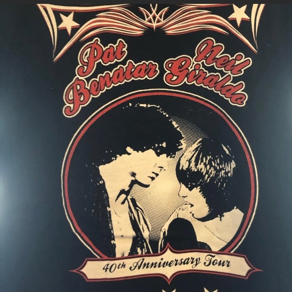 Pat Benatar & Neil Garaldo  t shirt - Picture 2 of 2
